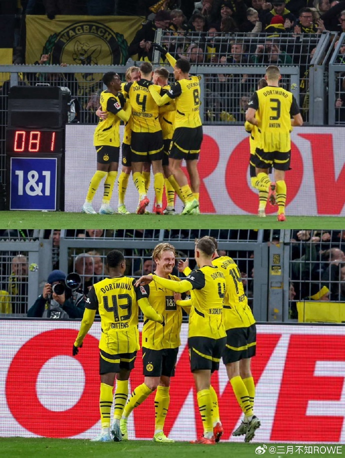 多特蒙德阵容齐整,奋战夺胜 多特蒙德阵容齐整,奋战夺胜