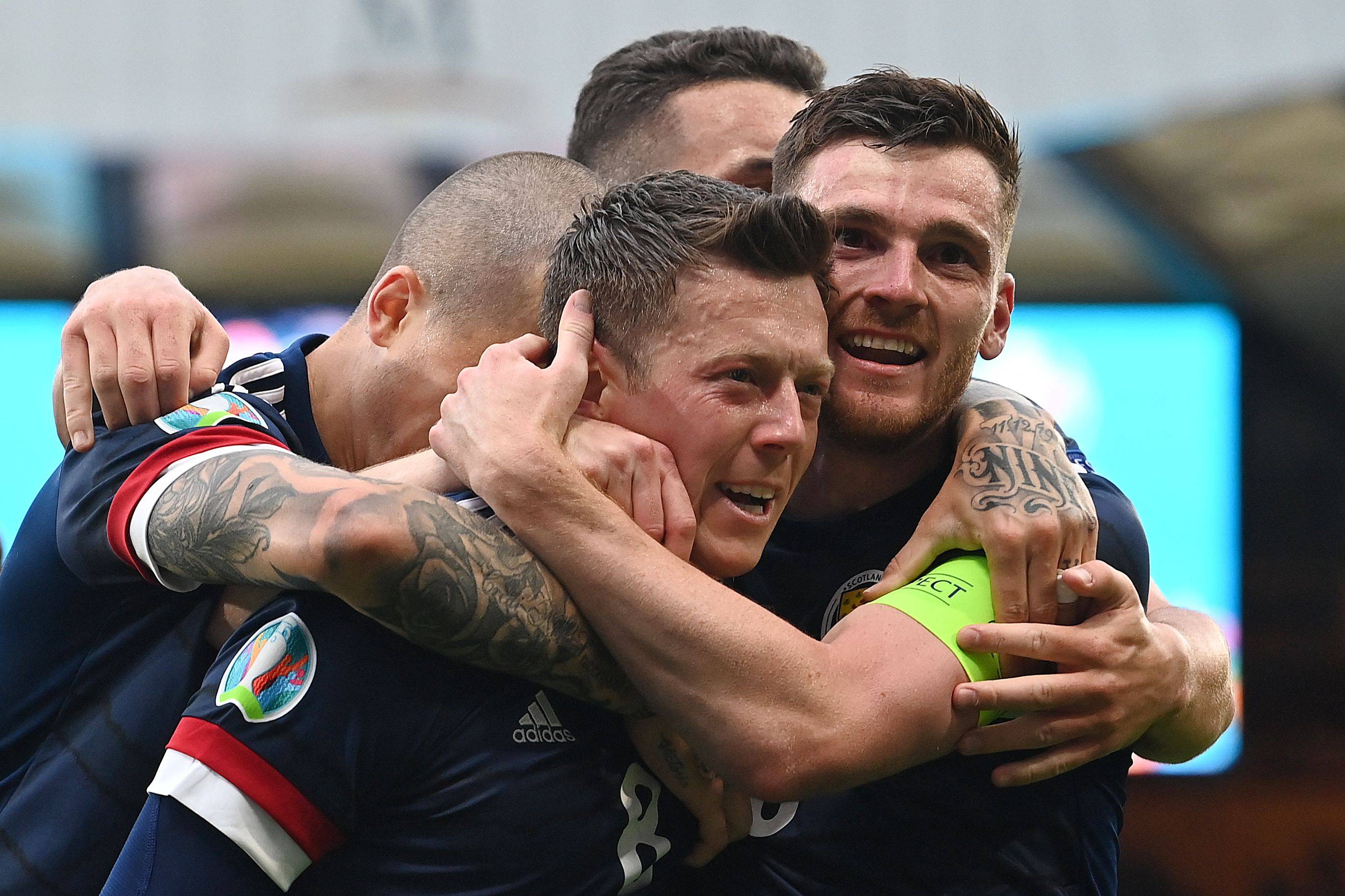 埃及球队在对阵苏格兰的比赛中获胜 埃及球队在对阵苏格兰的比赛中获胜