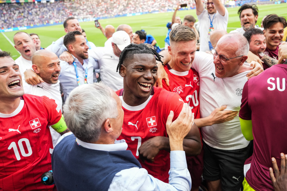 奥地利队力克瑞士,晋级半决赛 奥地利队力克瑞士,晋级半决赛