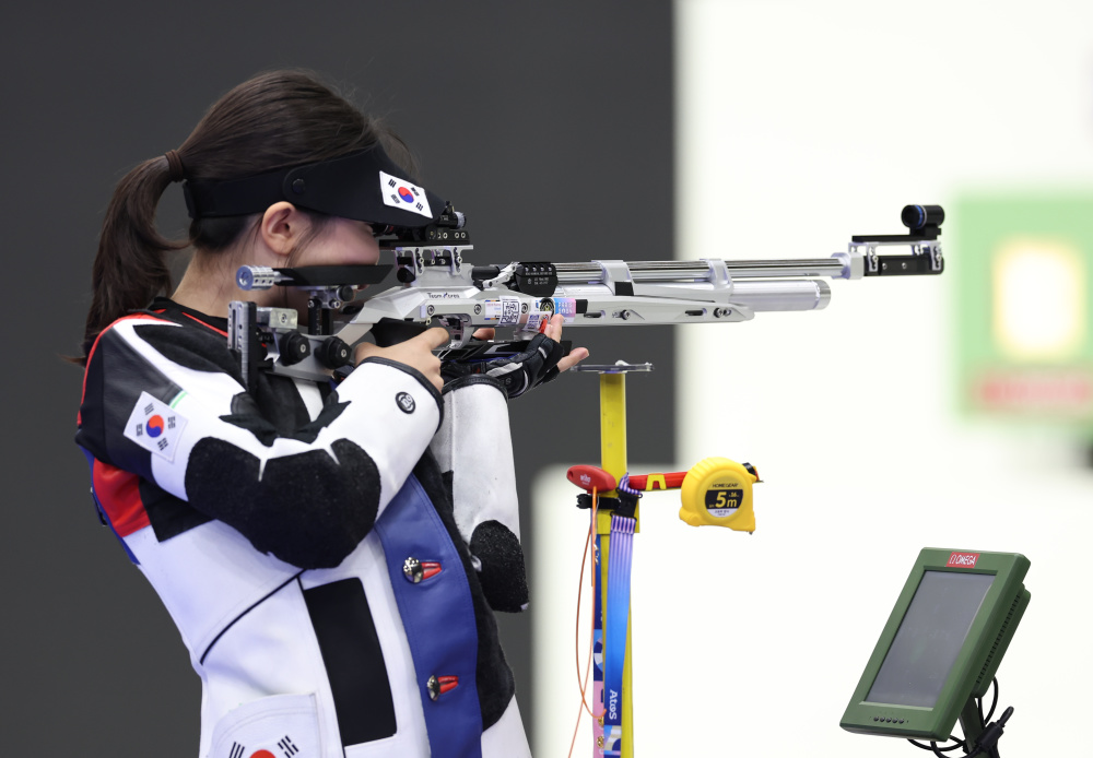 俄罗斯射击选手夺女子竞技射击冠军 俄罗斯射击选手夺女子竞技射击冠军