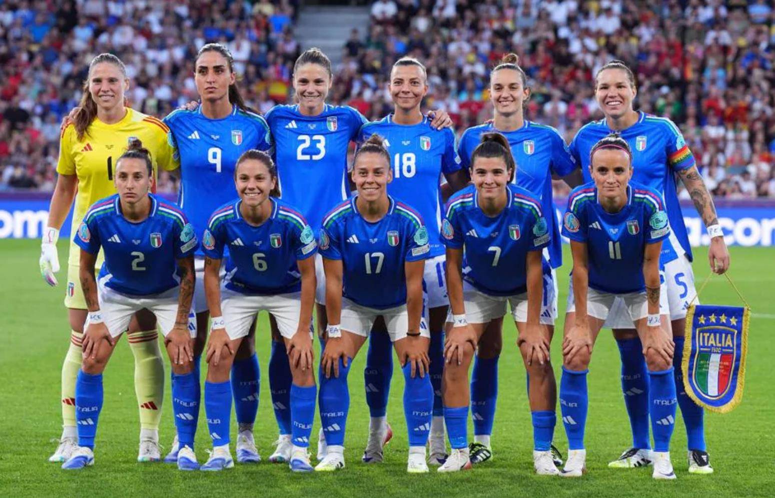 意大利女足在友谊赛中遭遇惨败 意大利女足在友谊赛中遭遇惨败