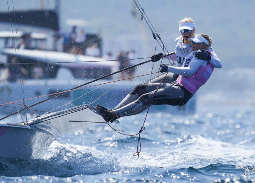 瑞士帆船选手稳定发挥,取得好成绩 瑞士帆船选手稳定发挥,取得好成绩