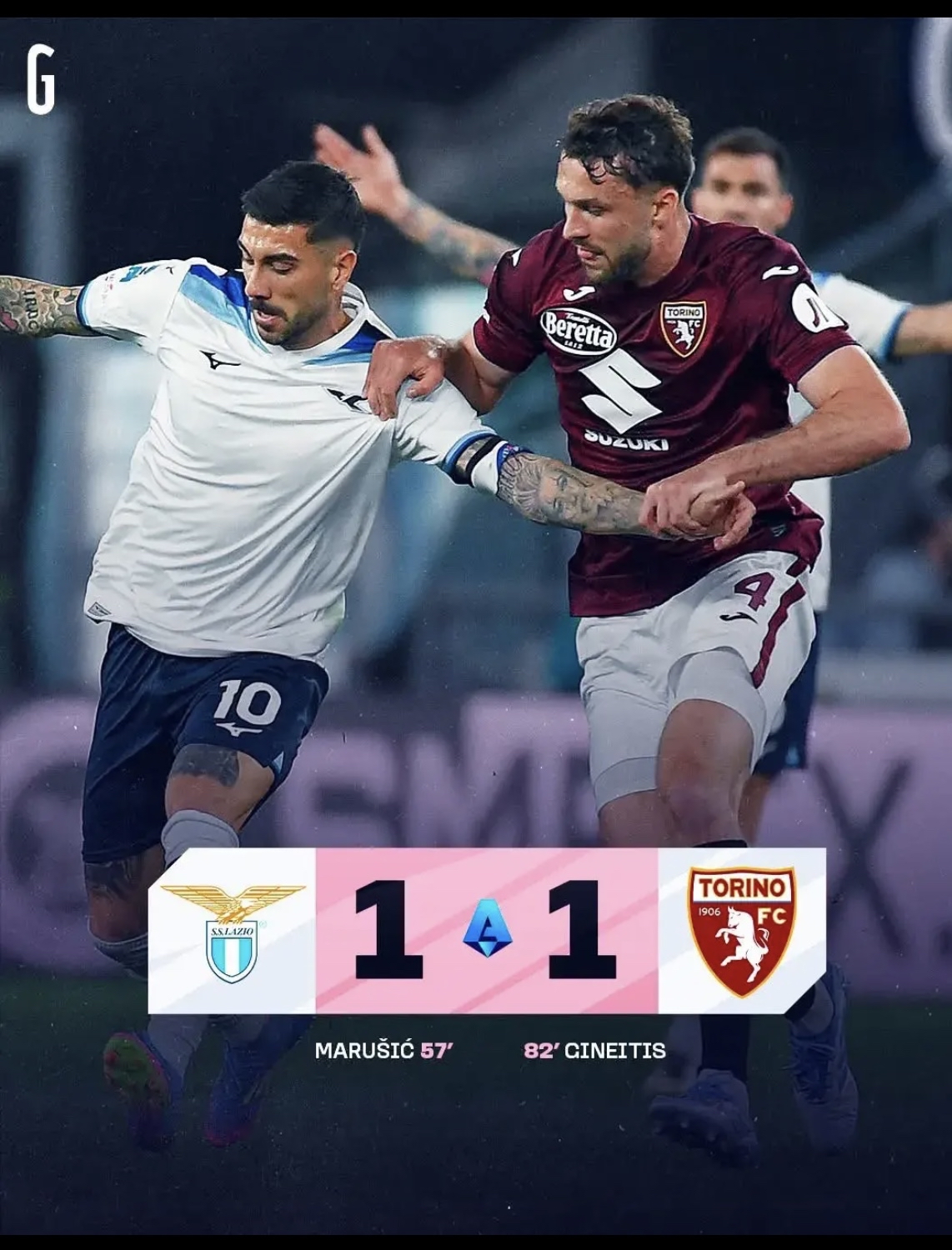 拉齐奥中场发挥稳定：团队配合默契情趣十足